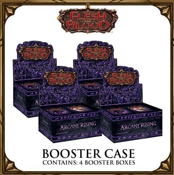 Flesh and Blood: Arcane Rising Booster Case (Unlimited) Flesh and Blood: Arcane Rising Booster Case (Unlimited)