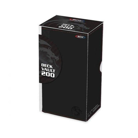 BCW Deck Vault LX 200 - Black