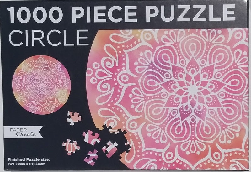 1000 piece puzzle - circle