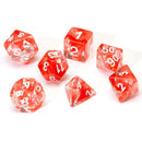Dice Set - Red Cloud Resin
