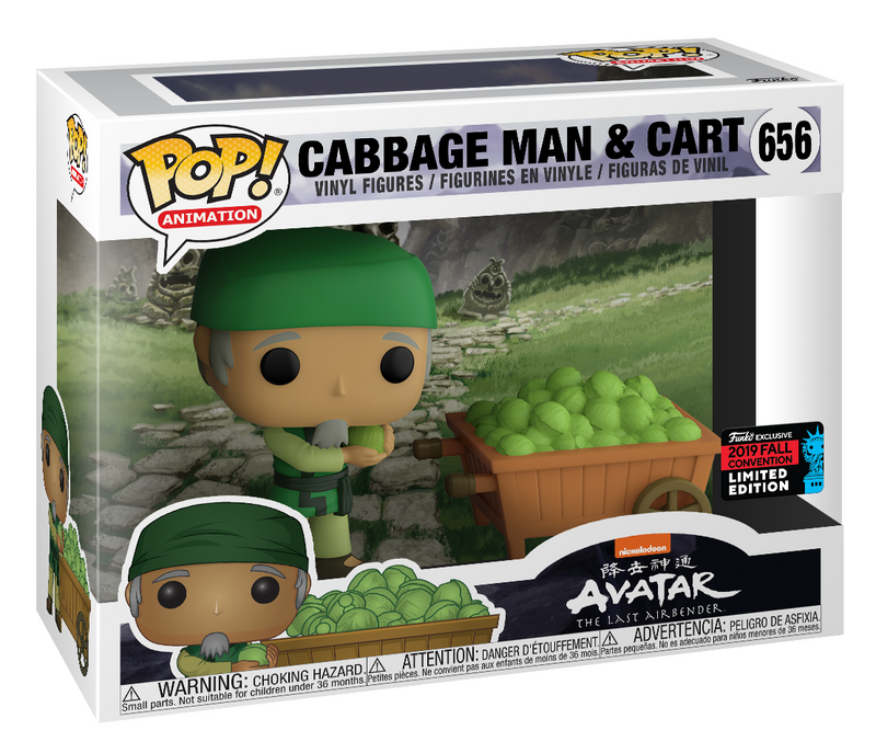 NYCC Avatar - Cabbage Man & Cart Pop! 656