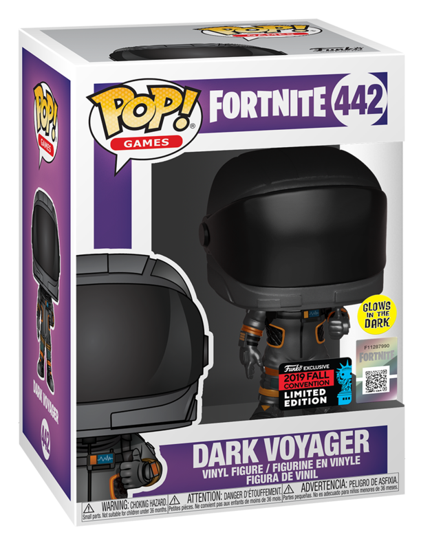 NYCC Fortnite - Dark Voyager (Metallic & Glow) Pop! 442