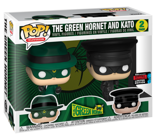 NYCC Green Hornet - Green Hornet & Kato 2-Pack Pop!