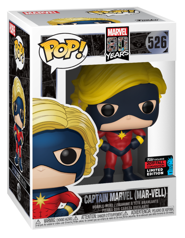 NYCC Marvel 80th Anniversary - Captain Mar-Vell Pop! 526