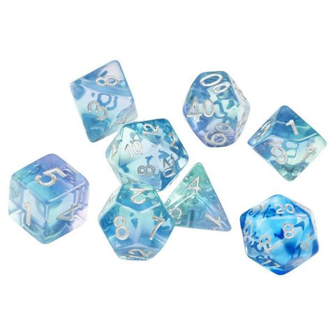 Dice Set - Emerald Waters