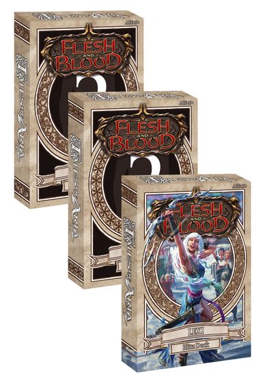 Flesh and Blood: Tales of Aria Blitz Deck set of 3