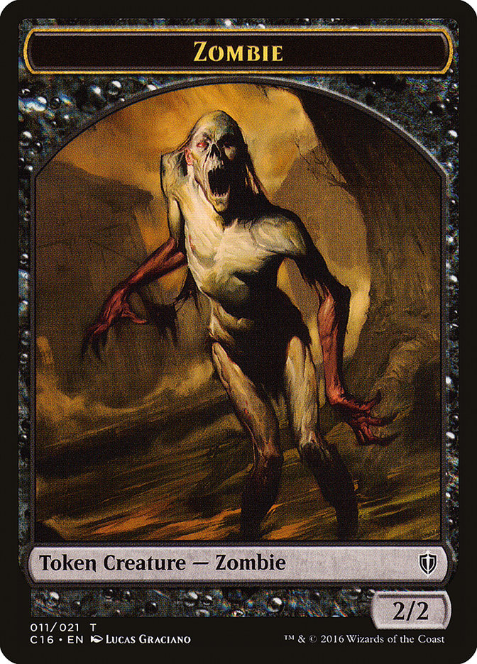 Zombie Token [Commander 2016 Tokens]