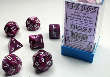 Chessex 7-Die Set - Lustrous