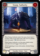 Stamp Authority [U-CRU028-RF] (Crucible of War Unlimited)  Unlimited Rainbow Foil