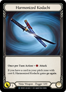 Harmonized Kodachi [U-CRU049-RF] (Crucible of War Unlimited)  Unlimited Rainbow Foil