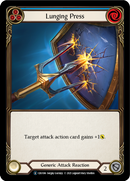 Lunging Press [U-CRU186-RF] (Crucible of War Unlimited)  Unlimited Rainbow Foil