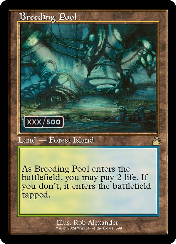 Breeding Pool (Retro) (Serialized) [Ravnica Remastered]