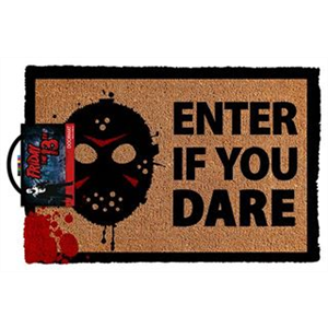 Enter If You Dare - Friday the 13th Doormat
