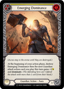 Emerging Dominance (Yellow) [U-CRU039-RF] (Crucible of War Unlimited)  Unlimited Rainbow Foil