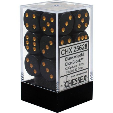 Chessex 12-Die Set - Opaque