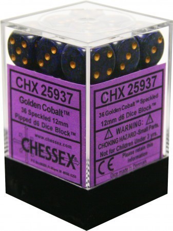 Chessex 36-Die Set - Speckled