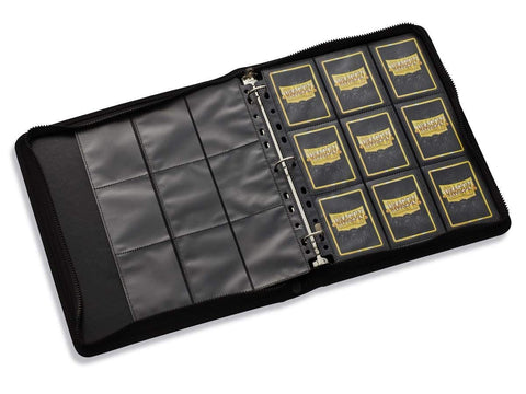 Dragon Shield Card Codex Zipster Binder Black