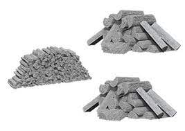 D&D Miniature Figurine - Piles of Wood