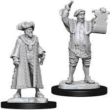D&D Miniature Figurine - Mayor & Town Crier