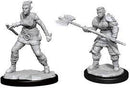 D&D Miniature Figurine - Barbarian