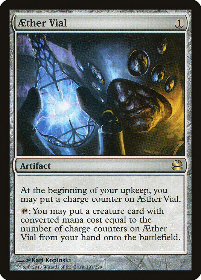 Aether Vial [Modern Masters]