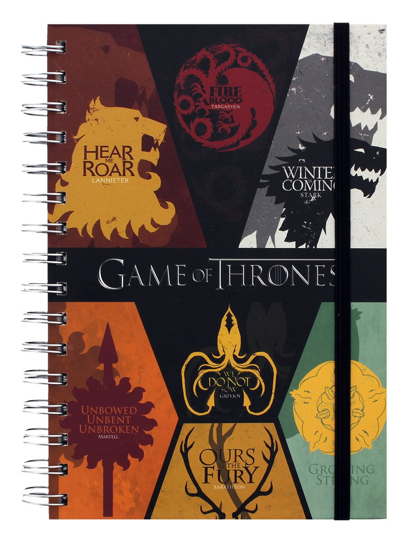 Game of Thrones: Sigils A5 Notebook