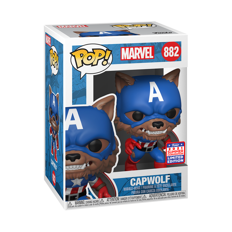 Captain America - Capwolf YotS  Funko Pop! 882