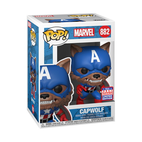 Captain America - Capwolf YotS  Funko Pop! 882