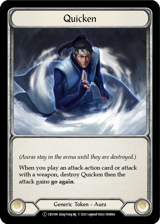 Quicken [U-CRU196-] (Crucible of War 1st Edition)   Rainbow Foil