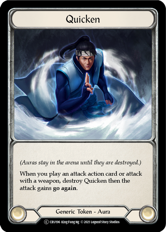 Quicken [U-CRU196-] (Crucible of War 1st Edition)   Rainbow Foil