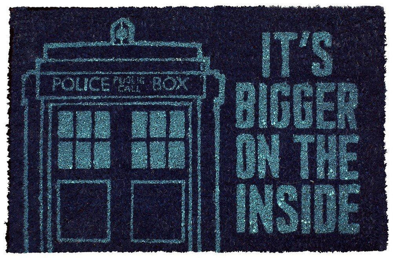 Doctor Who: Bigger On The Inside Door Mat