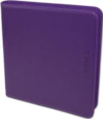 BCW Z-Folio LX 12-Pocket - Purple