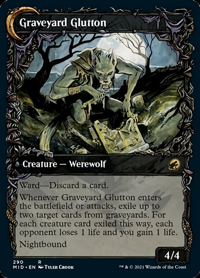 Graveyard Trespasser // Graveyard Glutton (Showcase Equinox) [Innistra