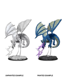 D&D Nolzurs Marvelous Unpainted Miniatures Young Blue Dragon