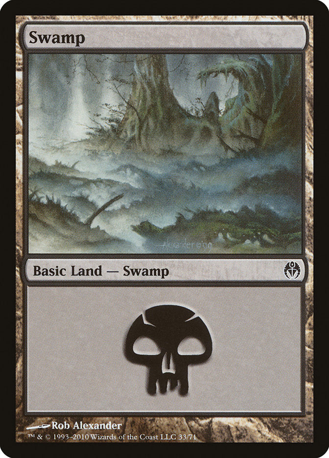 Swamp (33) [Duel Decks: Phyrexia vs. the Coalition]