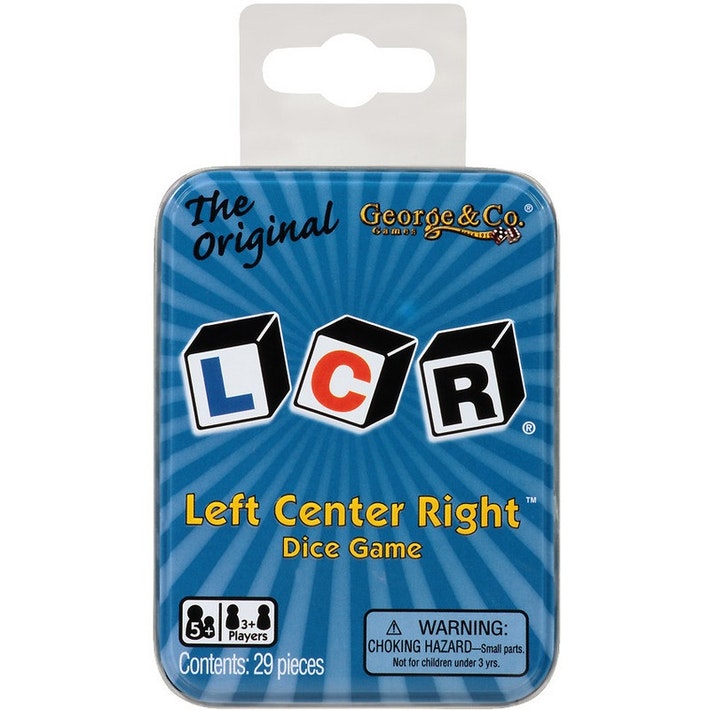 LCR Left Center Right Dice Game