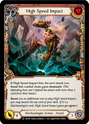 High Speed Impact (Red) [U-CRU106-RF] (Crucible of War Unlimited)  Unlimited Rainbow Foil