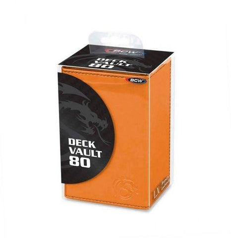 BCW Deck Vault 80 - Orange