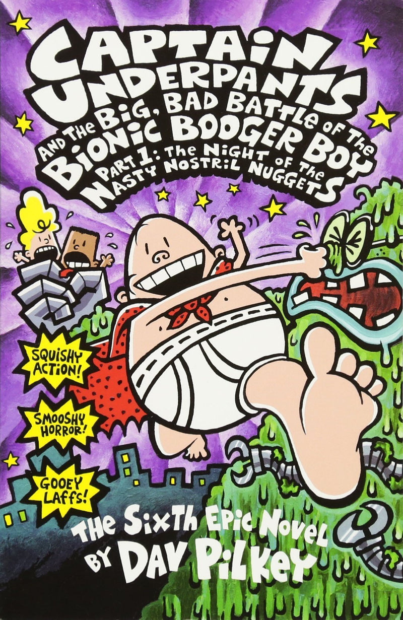 Captain Underpants and the Big Bad Battle of the Bionic Booger boy Part 1