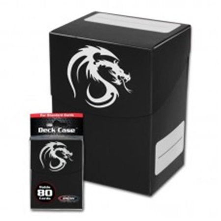 BCW Deck Case - Black (80 Cards)