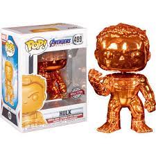 Marvel Avengers : Endgame - Hulk (Orange Chrome) Pop! 499