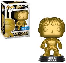 Star Wars - Luke Skywalker Gold MT Pop! 114