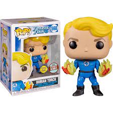 Fantastic Four - Human Torch (Glow in the Dark, Specialty Series) Pop! 568