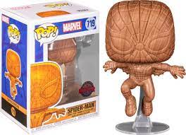 Marvel - Spider-Man (Wood Deco) Pop! 719
