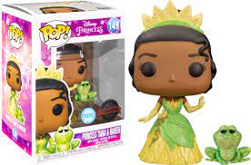 Disney Princess - Princess Tiana & Naveen (Glitter) Pop! 149
