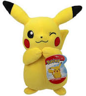 Winking Pikachu Pokemon Plush