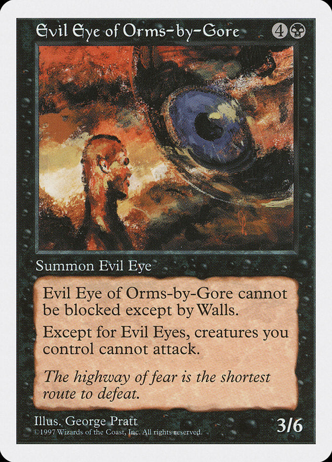 Evil Eye of Orms-by-Gore [Fifth Edition]