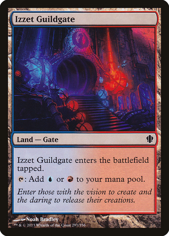 Izzet Guildgate [Commander 2013]