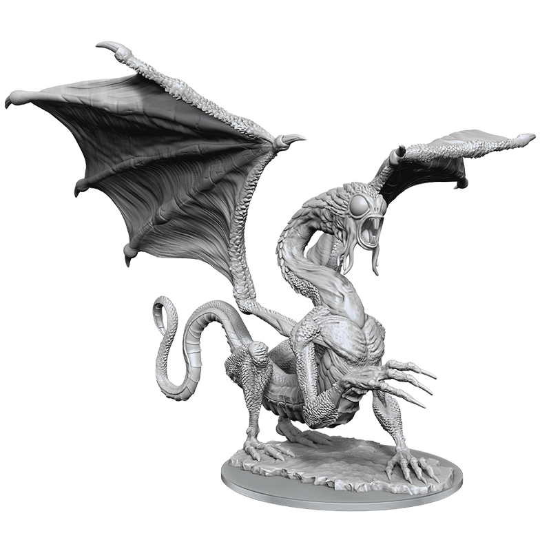 D&D Unpainted Miniatures Jabberwock