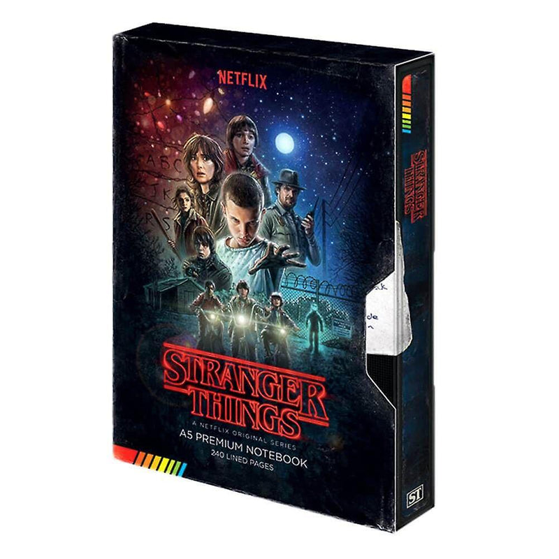 Stranger Things: VHS Premium A5 Notebook